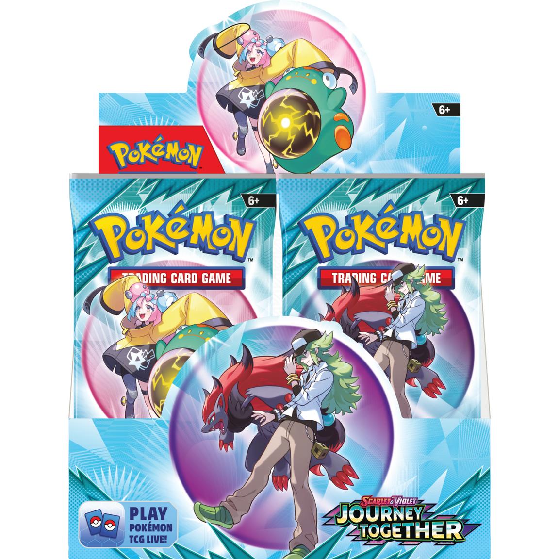 Pokemon Trading Card Game: Scarlet and Violet Journey Together Booster Box 36 Count Release Date: 03/28/2025