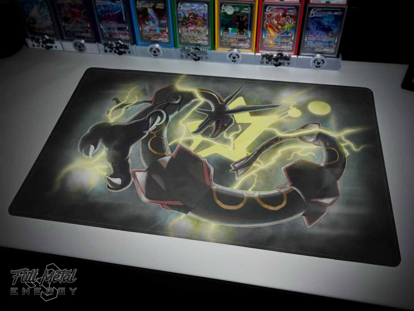 Gold Star Rayquaza Play/Desk Mat (Stitched)